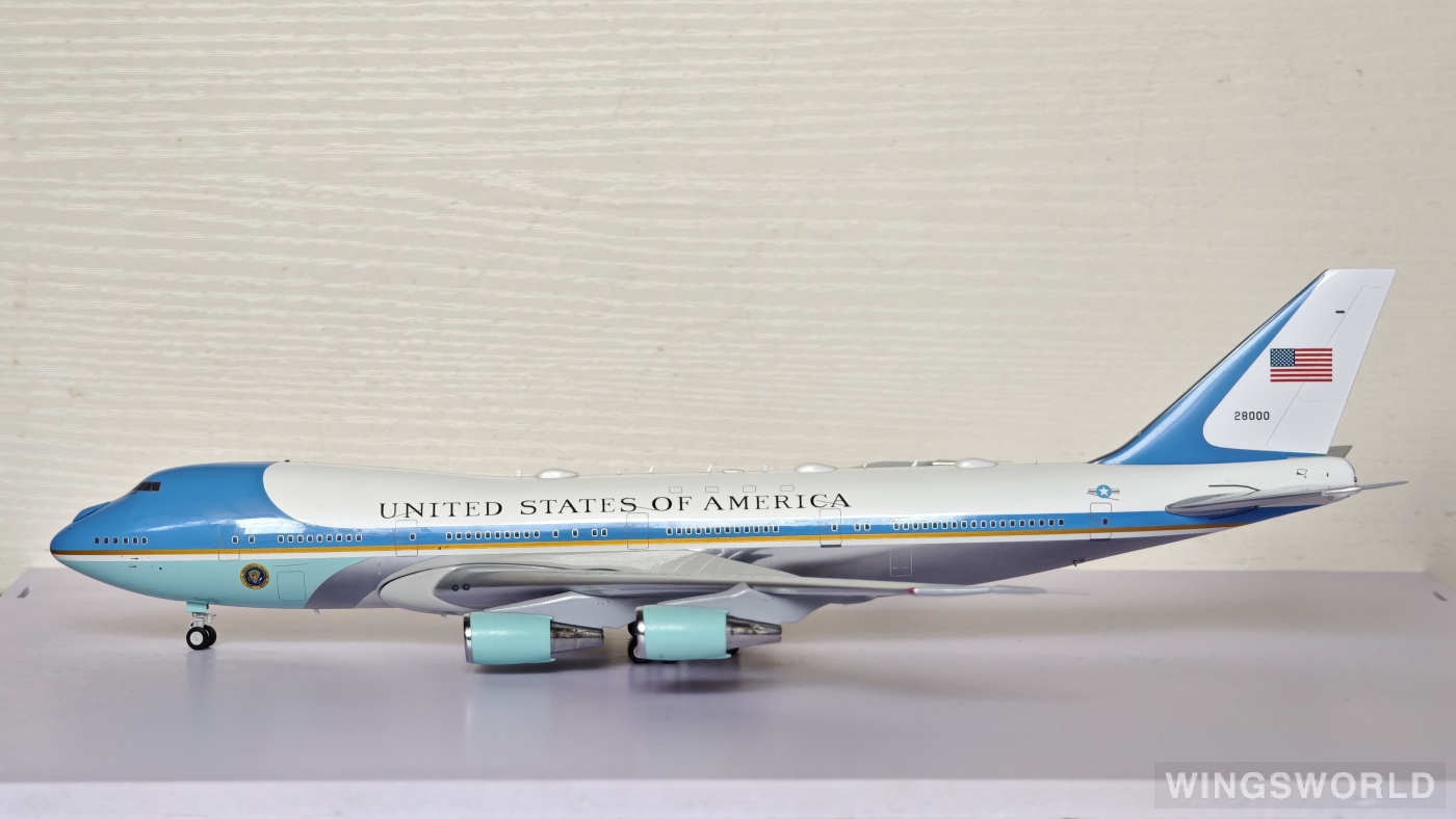 Inflight200 1:200 IFVC25A0222P USAF 美国空军 Boeing 747-200 28000