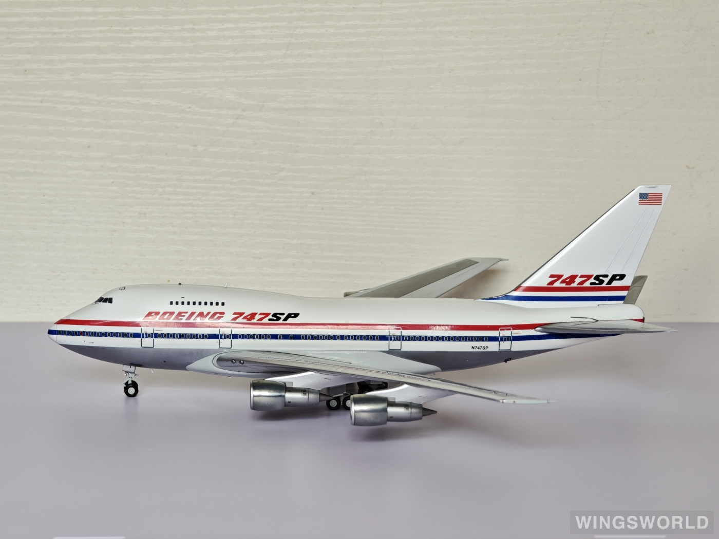 JC Wings 1:200 LH2458 Boeing 波音公司 Boeing 747SP N747SP