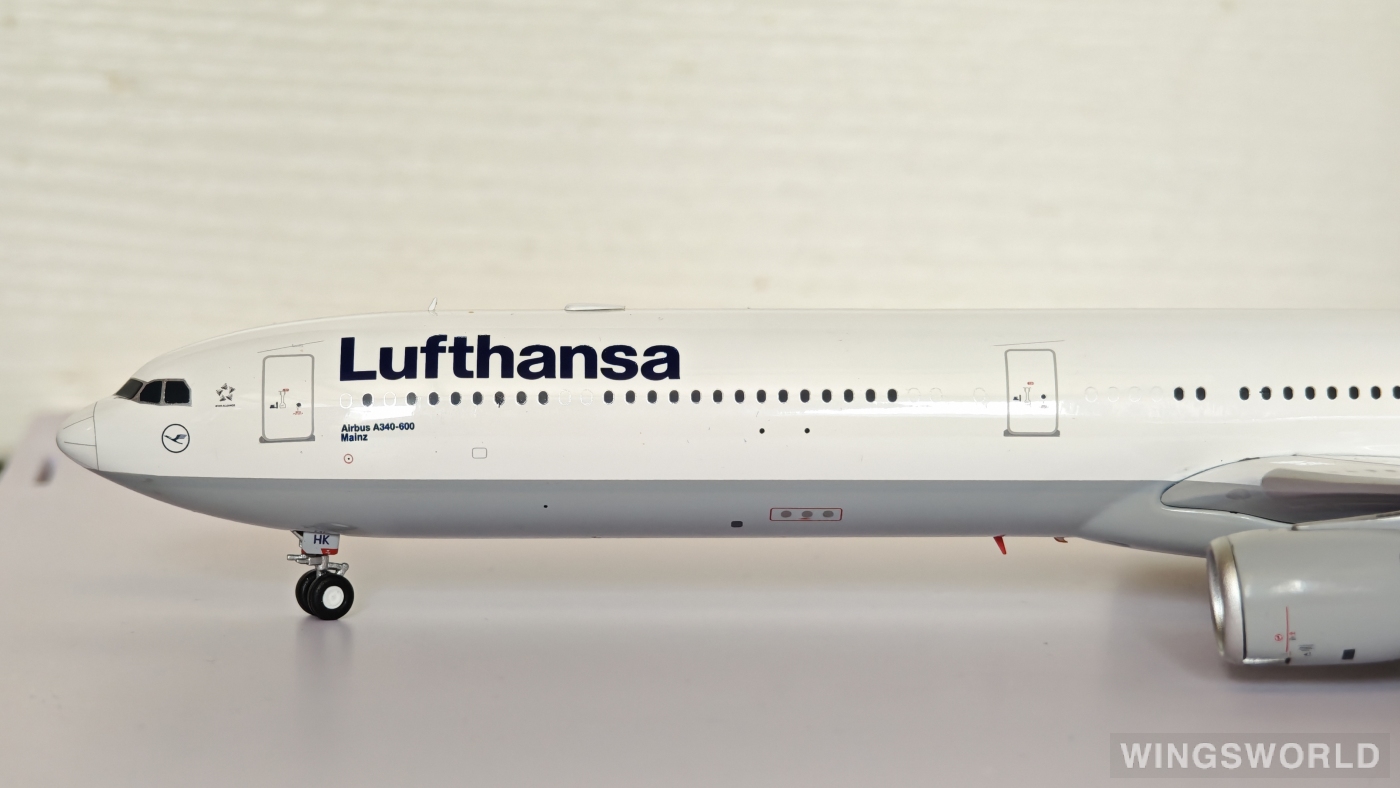 JC Wings 1:200 Airbus A340-600 Lufthansa 汉莎航空EW2346007 D-AIHK