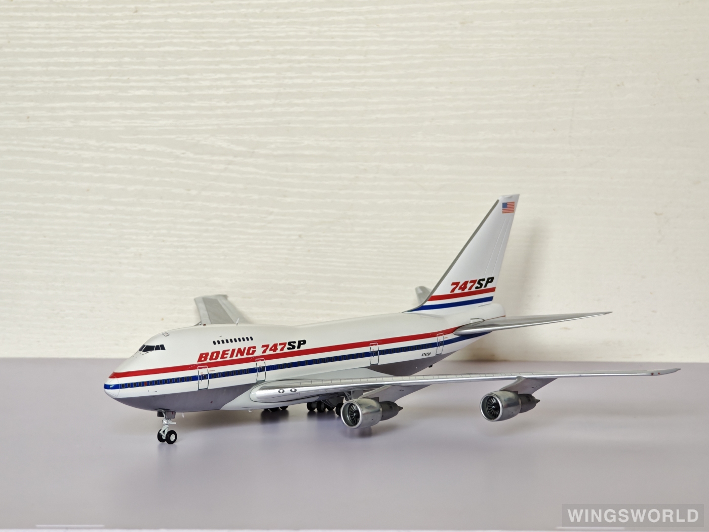 JC Wings 1:200 LH2458 Boeing 波音公司 Boeing 747SP N747SP