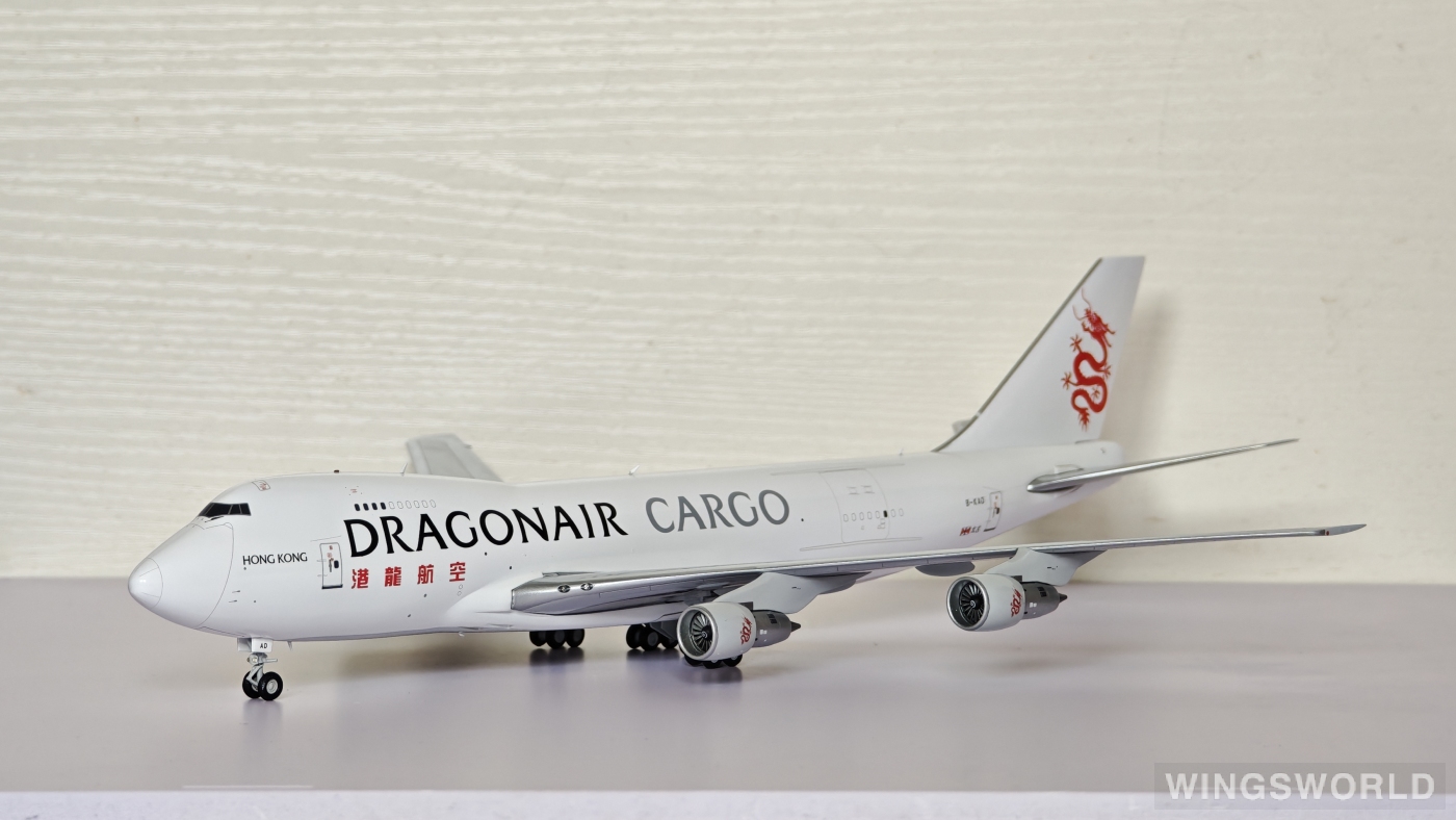 JC Wings 1:200 EW2742004 Dragonair 港龙航空 Boeing 747-200 B-KAD