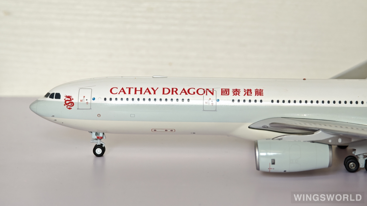 JC Wings 1:200 EW2333008 Cathay Dragon 国泰港龙航空 Airbus A330-300 B-LBI
