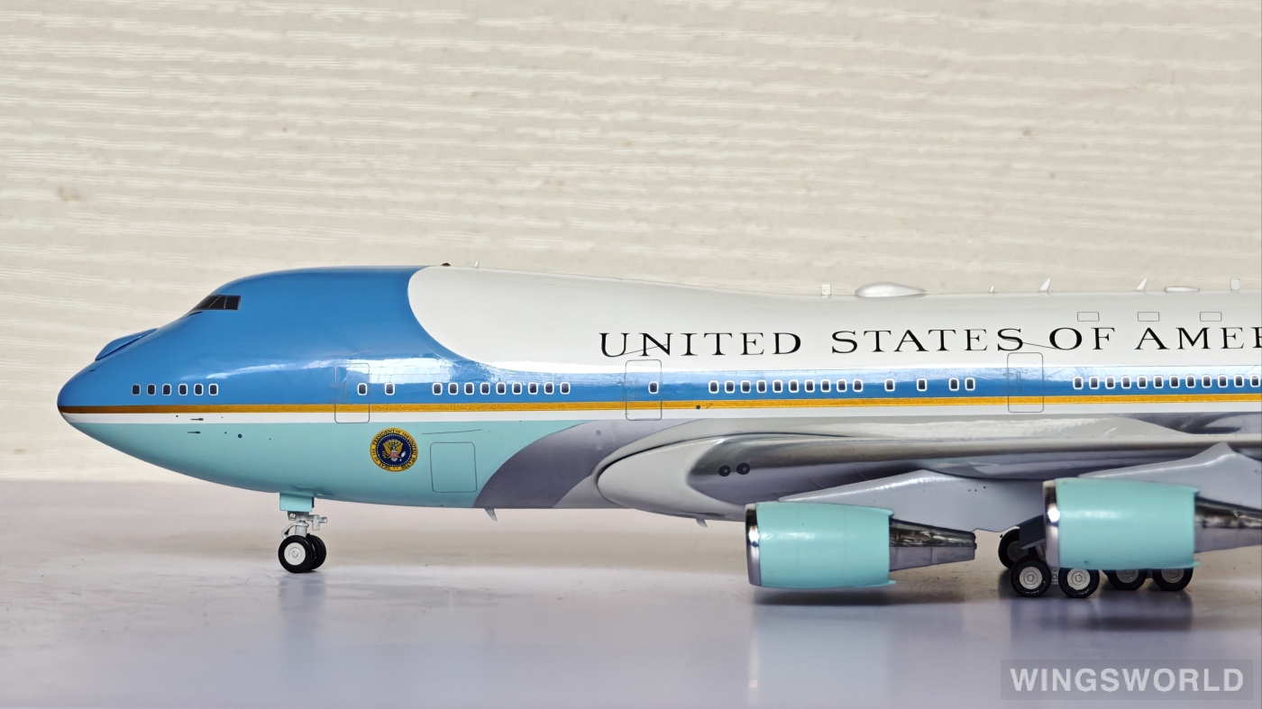 Inflight200 1:200 IFVC25A0222P USAF 美国空军 Boeing 747-200 28000