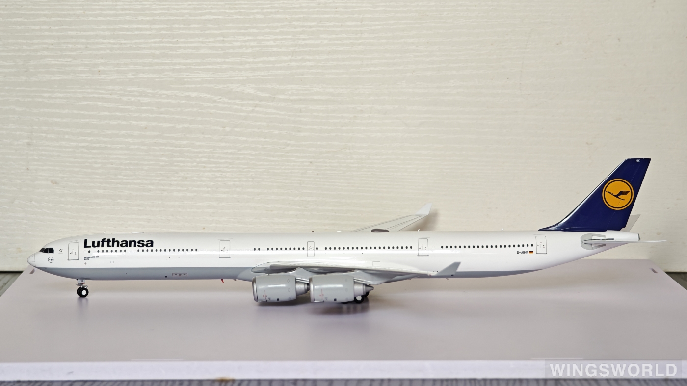 JC Wings 1:200 Airbus A340-600 Lufthansa 汉莎航空EW2346007 D-AIHK
