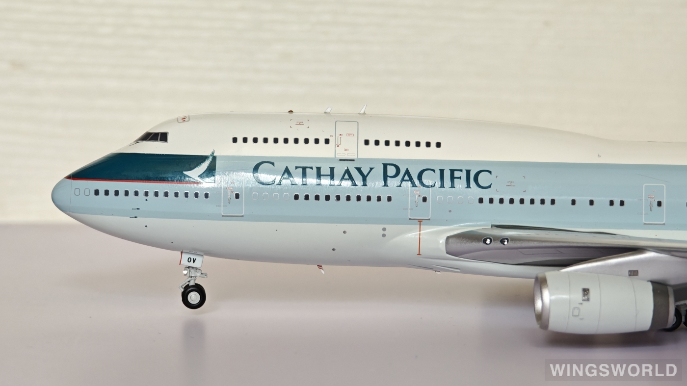 JC Wings 1:200 SA2017 Cathay Pacific 国泰航空 Boeing 747-400 VR-HOV