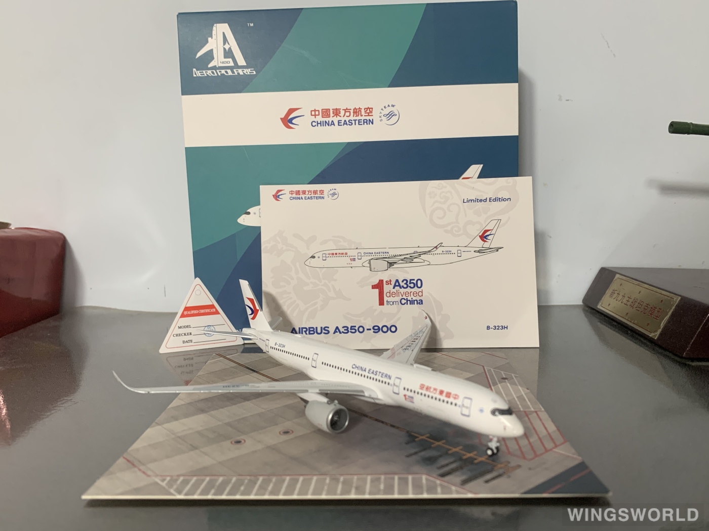 AeroPolaris 1:400 HA3590001 China Eastern 中国东方航空 Airbus A350-900 B-323H