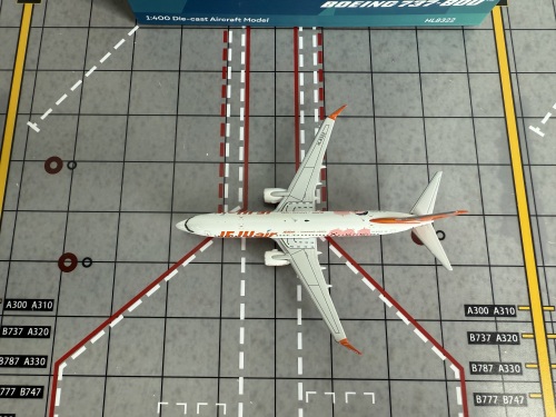 AeroPolaris 1:400 Boeing 737-800 Jeju Air 济州航空HA7380018 HL8322