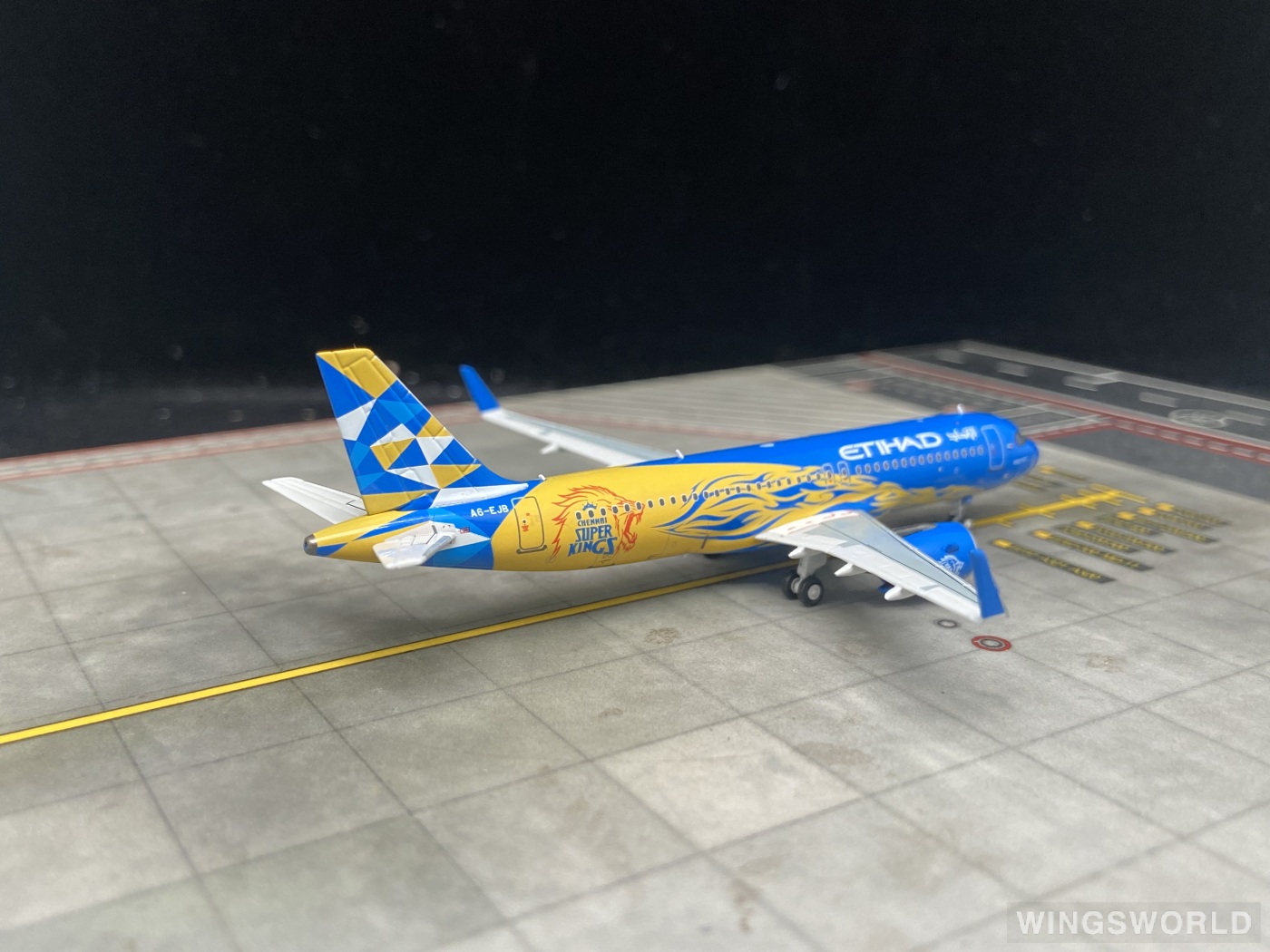 NGmodels 1:400 15058 Etihad Airways 阿提哈德航空 Airbus A320neo A6-EJB