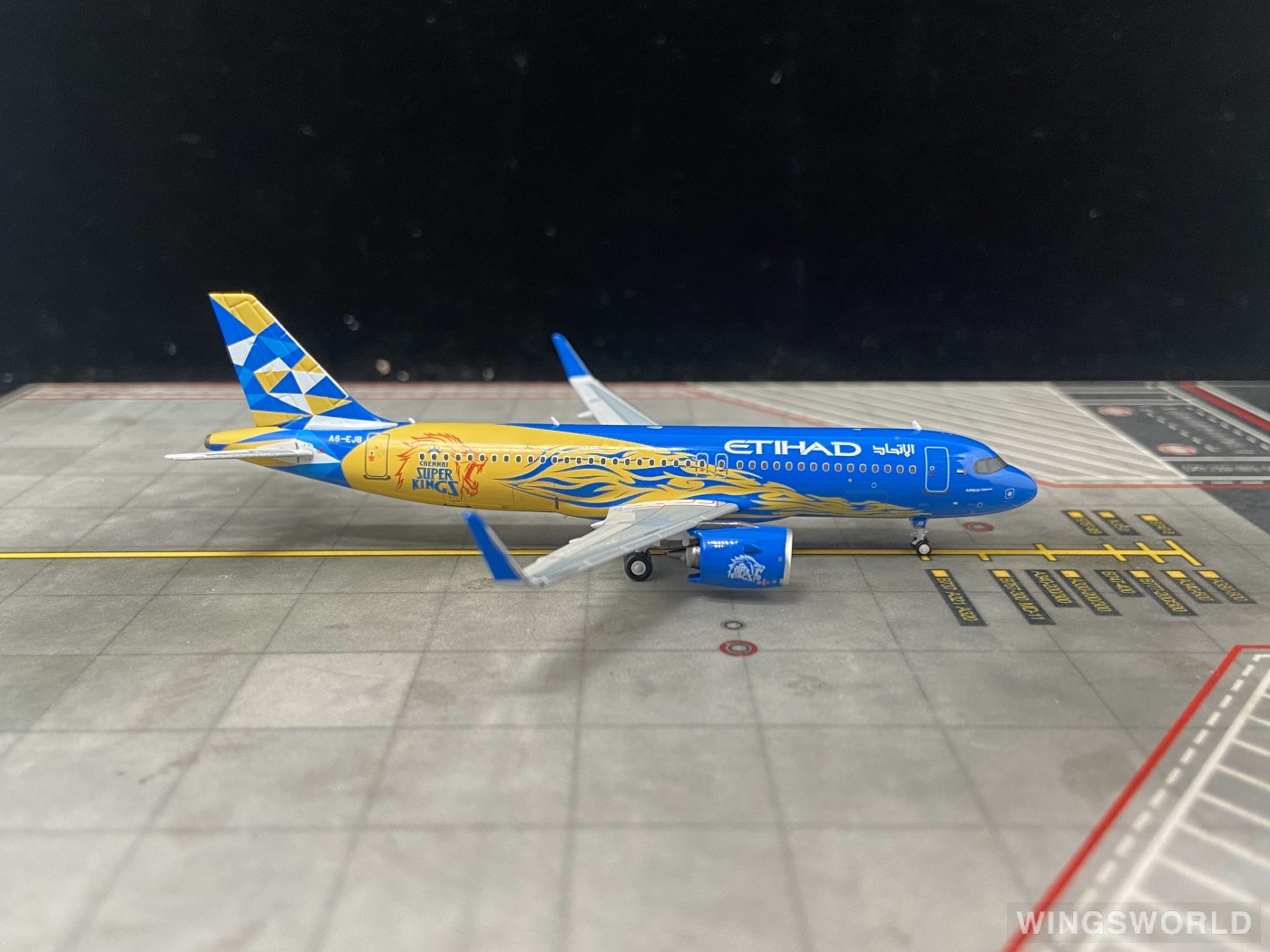 NGmodels 1:400 15058 Etihad Airways 阿提哈德航空 Airbus A320neo A6-EJB