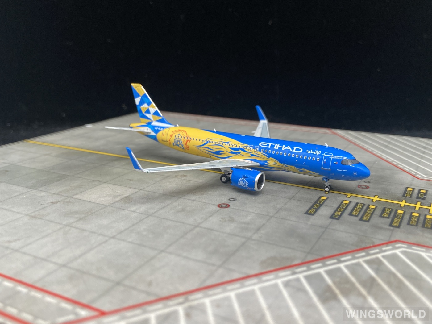 NGmodels 1:400 15058 Etihad Airways 阿提哈德航空 Airbus A320neo A6-EJB
