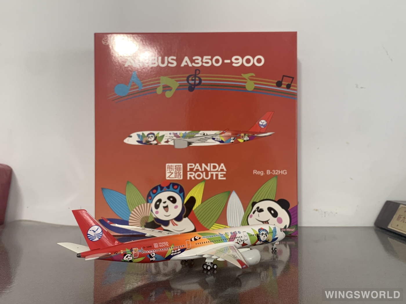 JC WINGS 1/400 四川航空 A350-900 ScaleModelStore.com :: JC Wings 1:400 - XX4044 - Sichuan