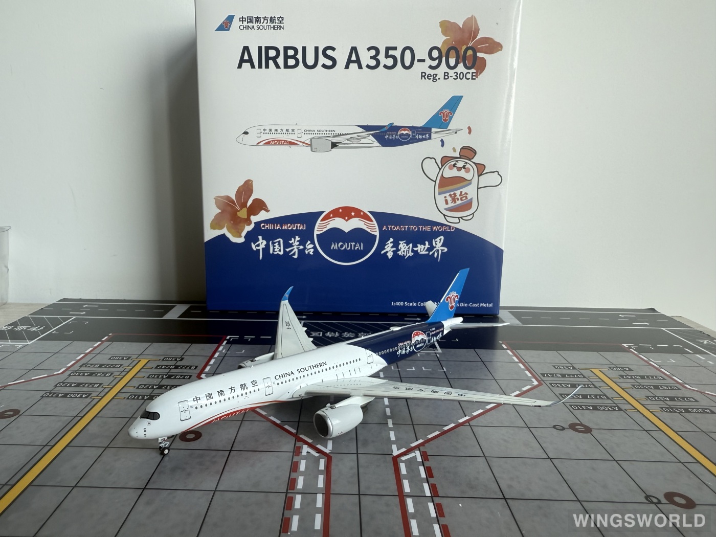 NGmodels 1:400 NG39068 China Southern 中国南方航空 Airbus A350-900 B-30CE