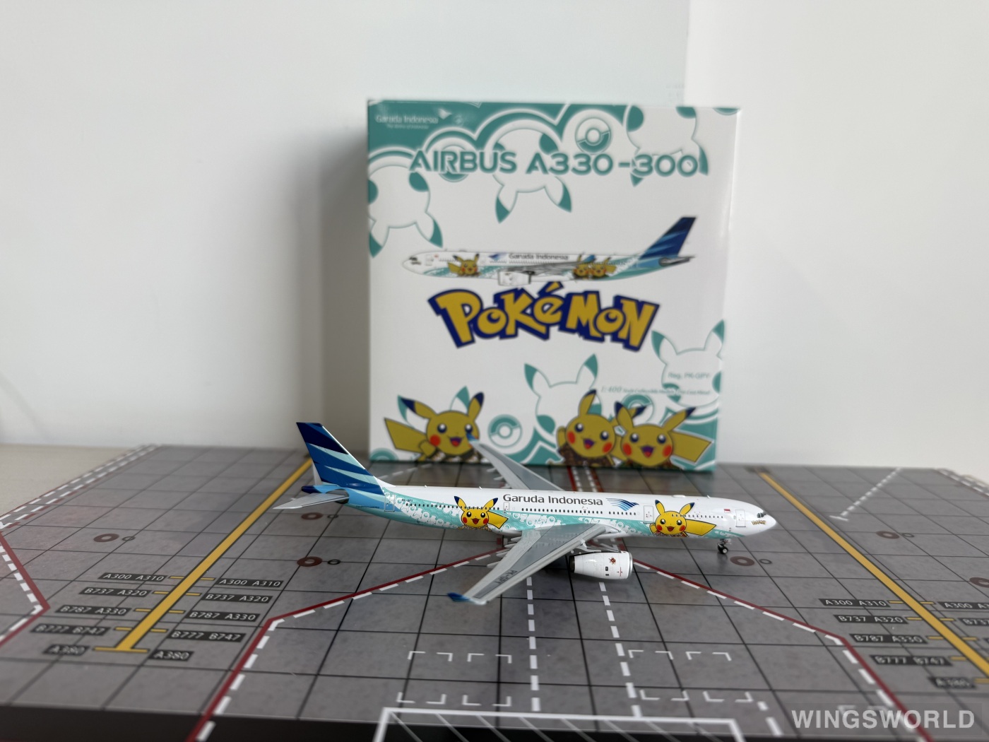 NGmodels 1:400 NG62073 Garuda Indonesia 印度尼西亚鹰航 Airbus A330-300 PK-GPY