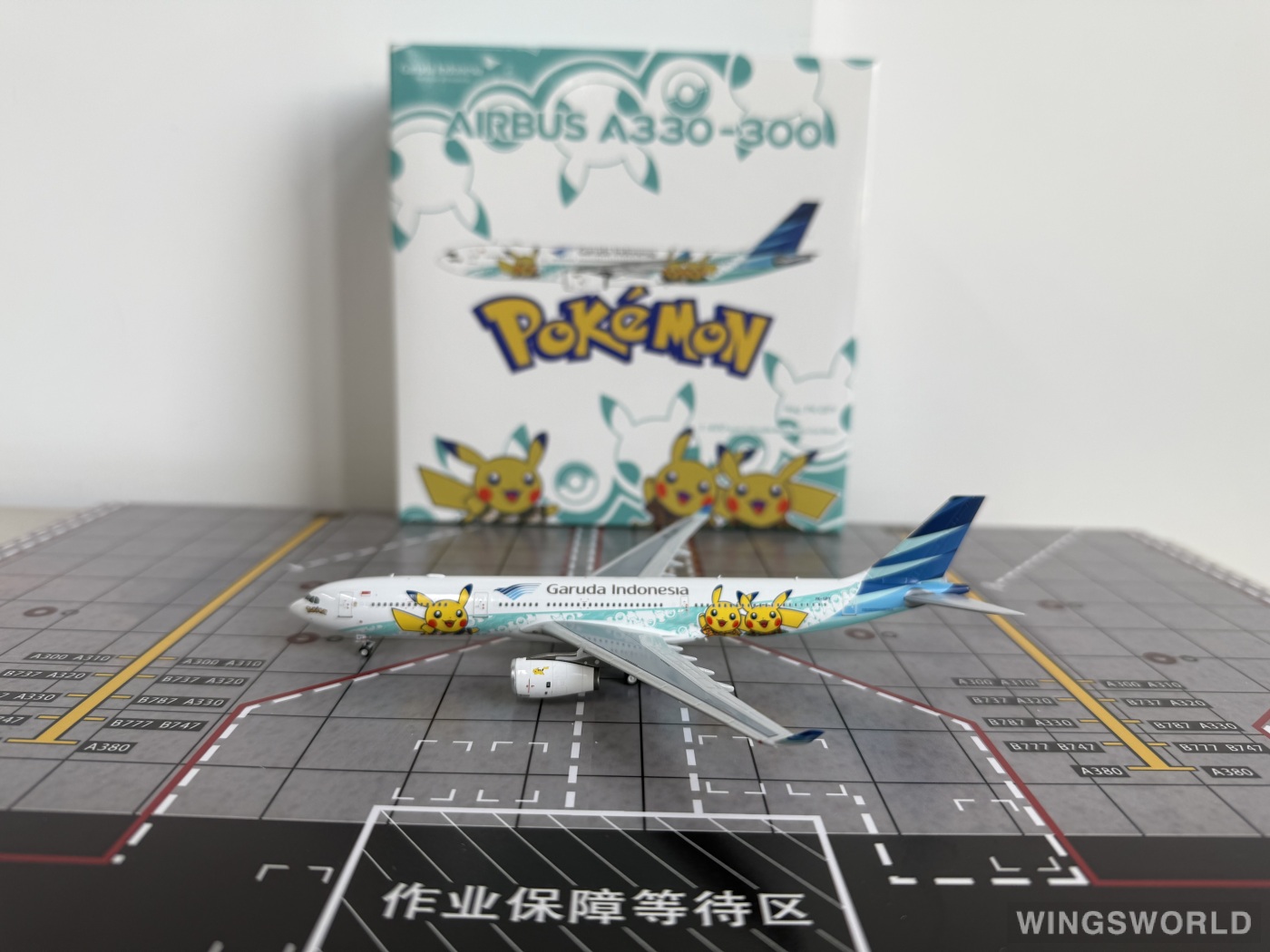 NGmodels 1:400 NG62073 Garuda Indonesia 印度尼西亚鹰航 Airbus A330-300 PK-GPY