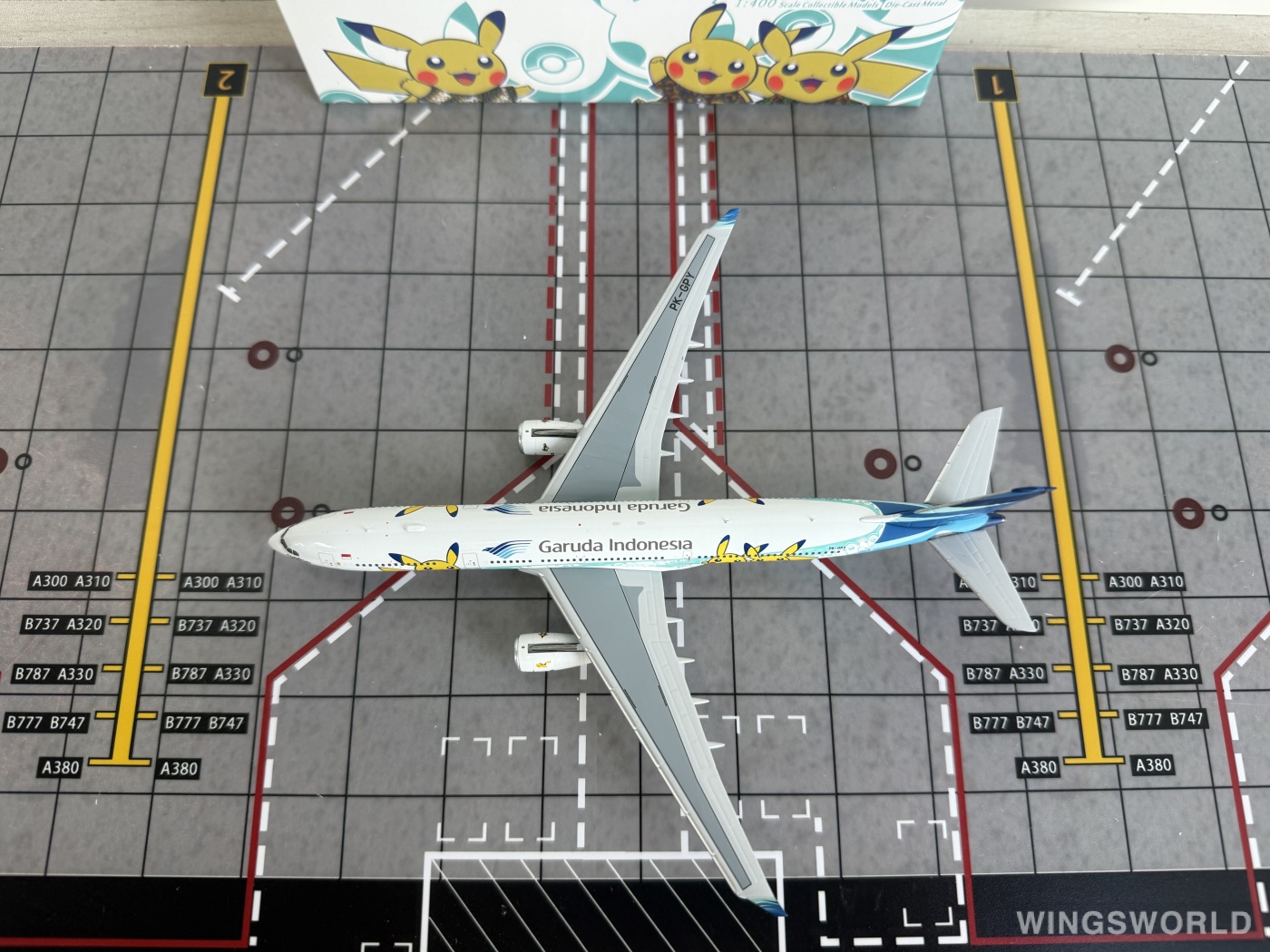 NGmodels 1:400 NG62073 Garuda Indonesia 印度尼西亚鹰航 Airbus A330-300 PK-GPY