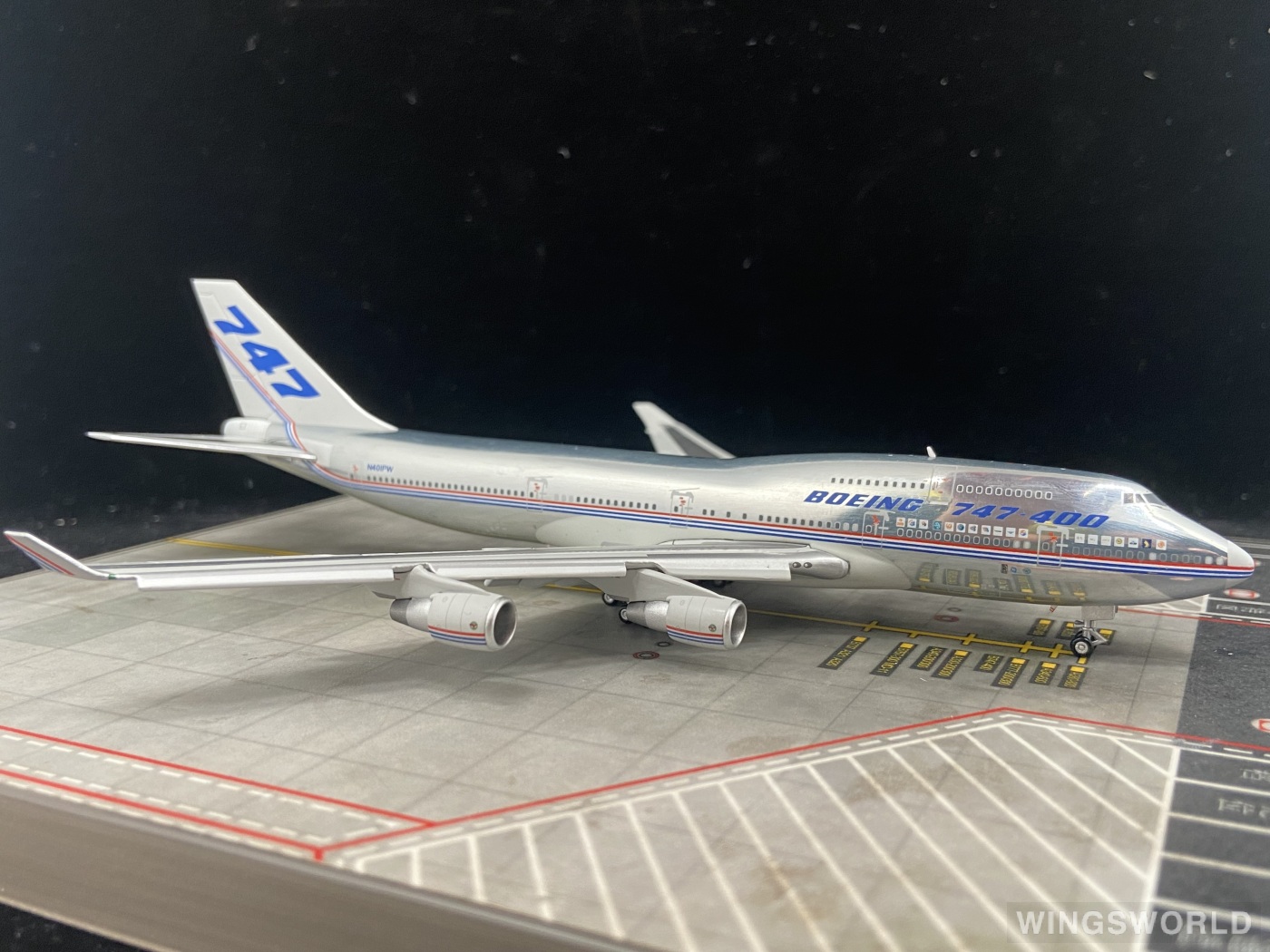 Jet-X 1:400 JX148 Boeing 波音公司 Boeing 747-400 N401PW