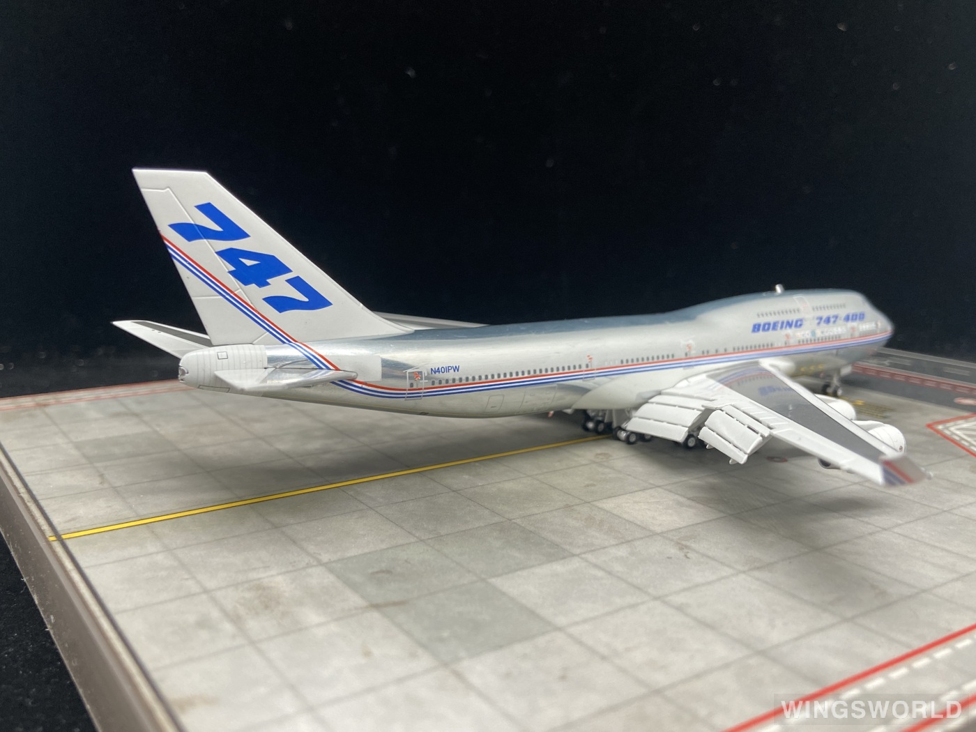 Jet-X 1:400 JX148 Boeing 波音公司 Boeing 747-400 N401PW