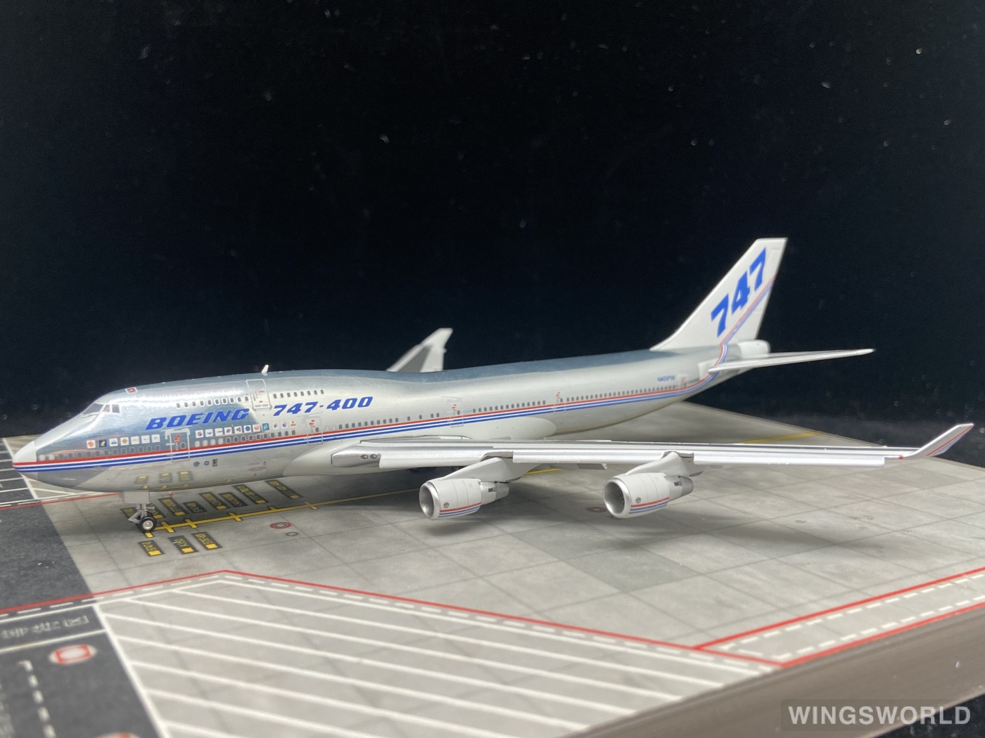 Jet-X 1:400 JX148 Boeing 波音公司 Boeing 747-400 N401PW