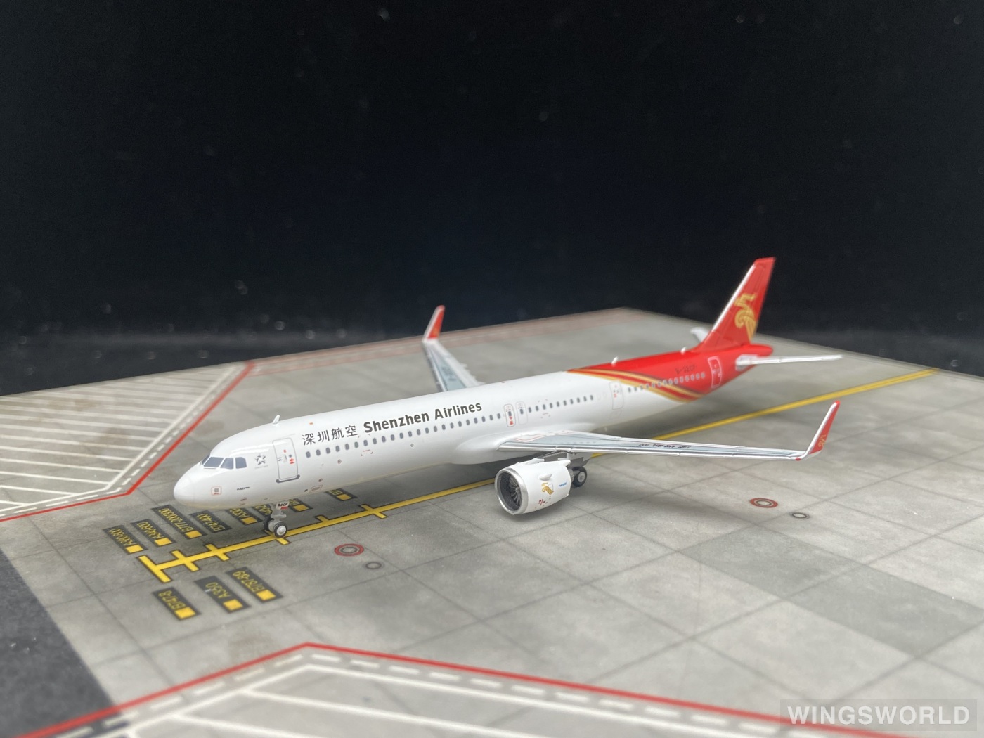NGmodels 1:400 NG13077 Shenzhen Airlines 深圳航空 Airbus A321neo B-32CF
