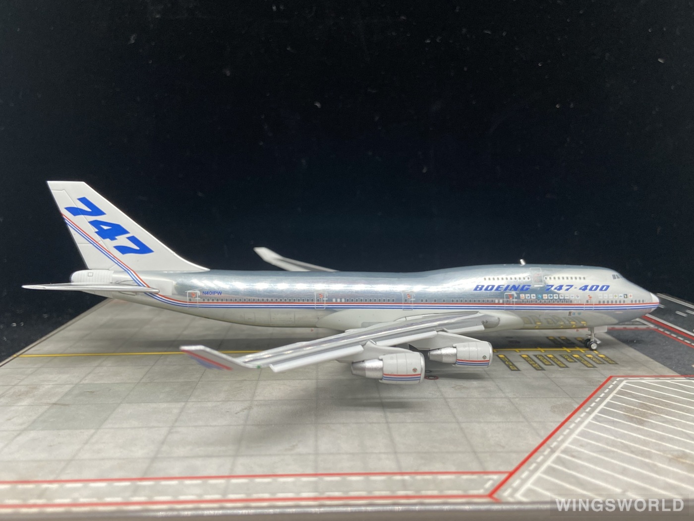 Jet-X 1:400 JX148 Boeing 波音公司 Boeing 747-400 N401PW