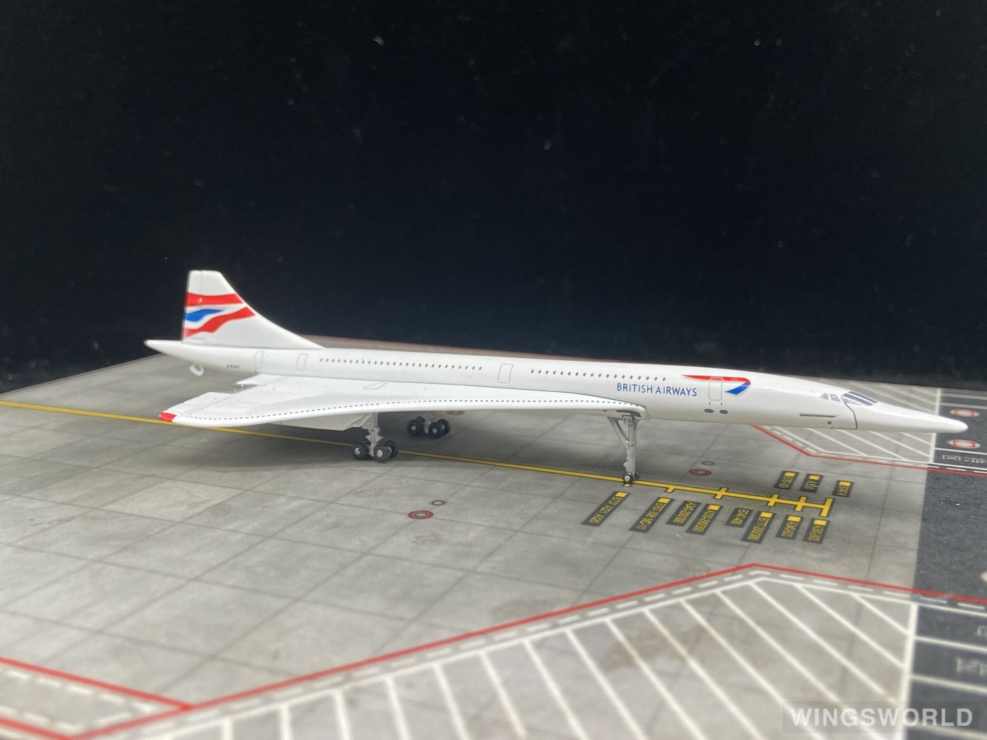 Geminijets 1:400 3557355 British Airways 英国航空 Concorde G-BOAC