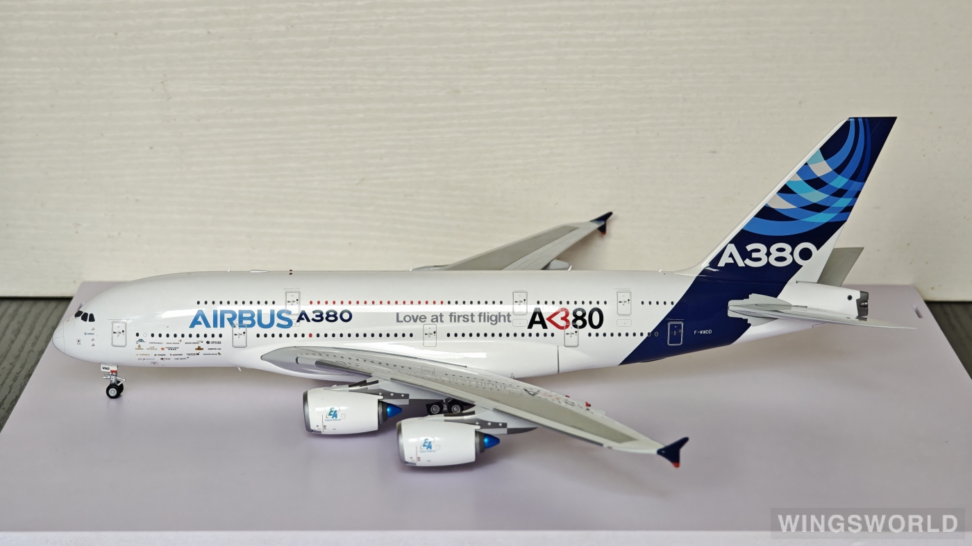 SQ Wings 1:200 L2009 Airbus 空中客车 Airbus A380-800 F-WWDD