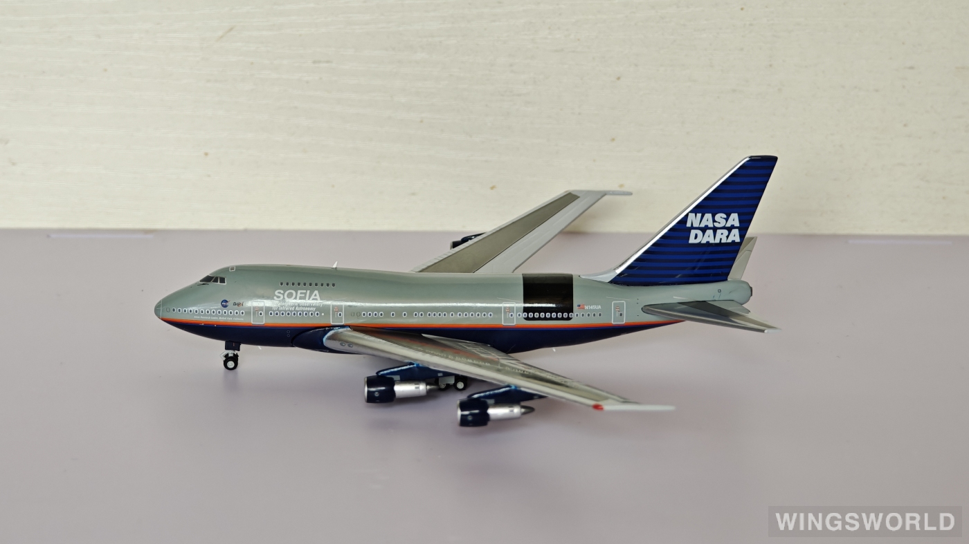 JC Wings 1:400 XX4963 NASA 美国航空航天局 Boeing 747SP N145UA
