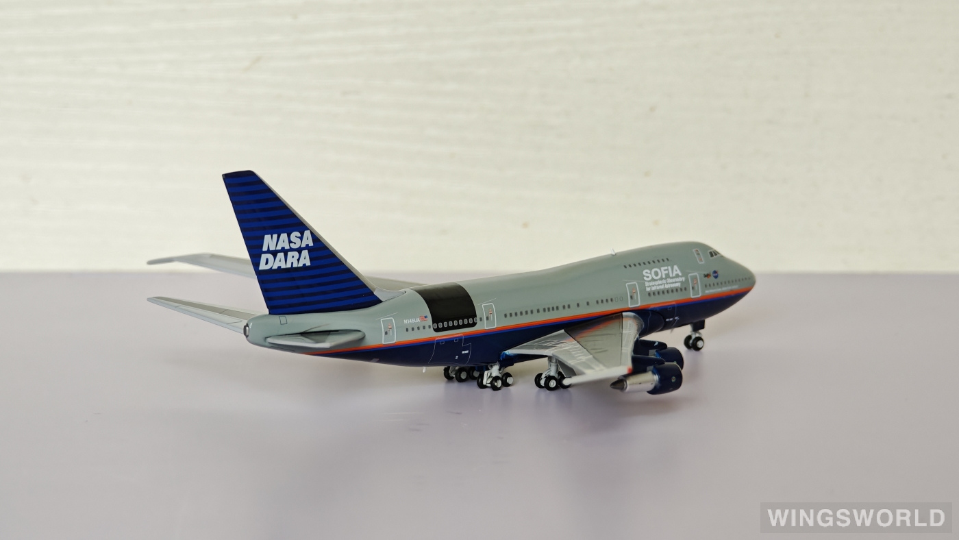 JC Wings 1:400 XX4963 NASA 美国航空航天局 Boeing 747SP N145UA