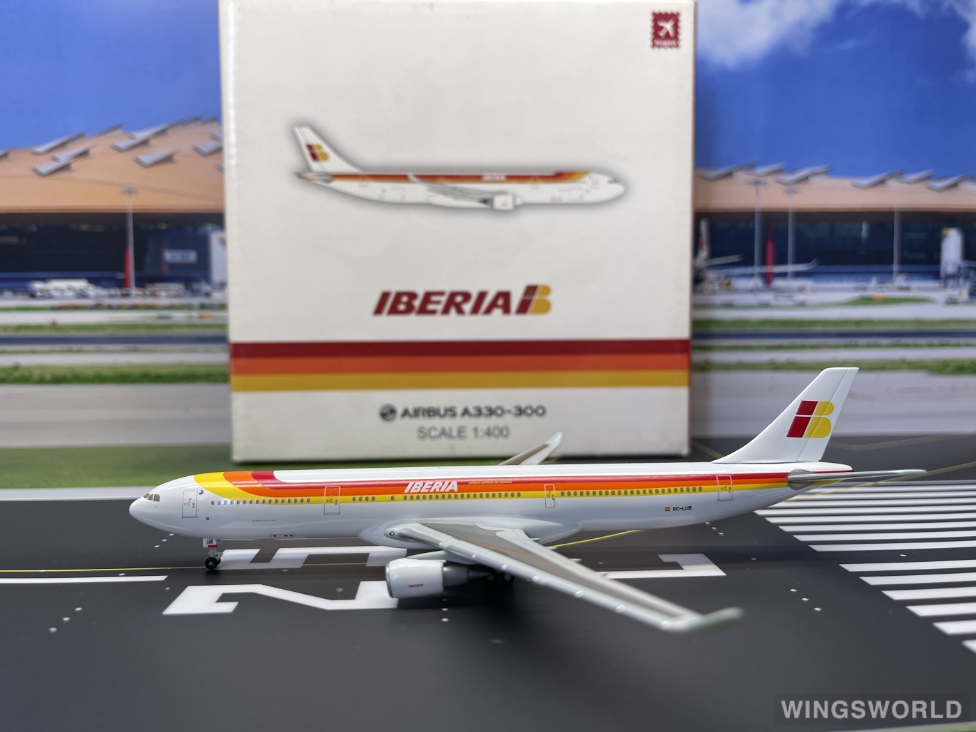 Hogan 1:400 HG5439 Iberia 西班牙国家航空 Airbus A330-300 EC-LUB