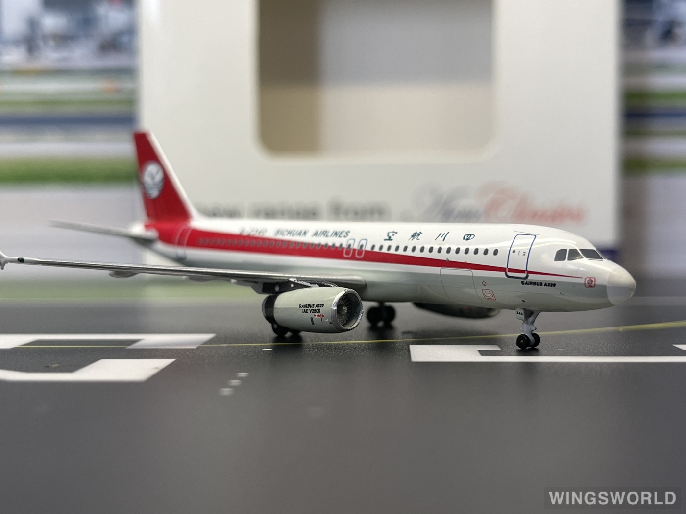 AeroClassics 1:400 AC4B2340 Sichuan Airlines 四川航空 Airbus A320 B-2340