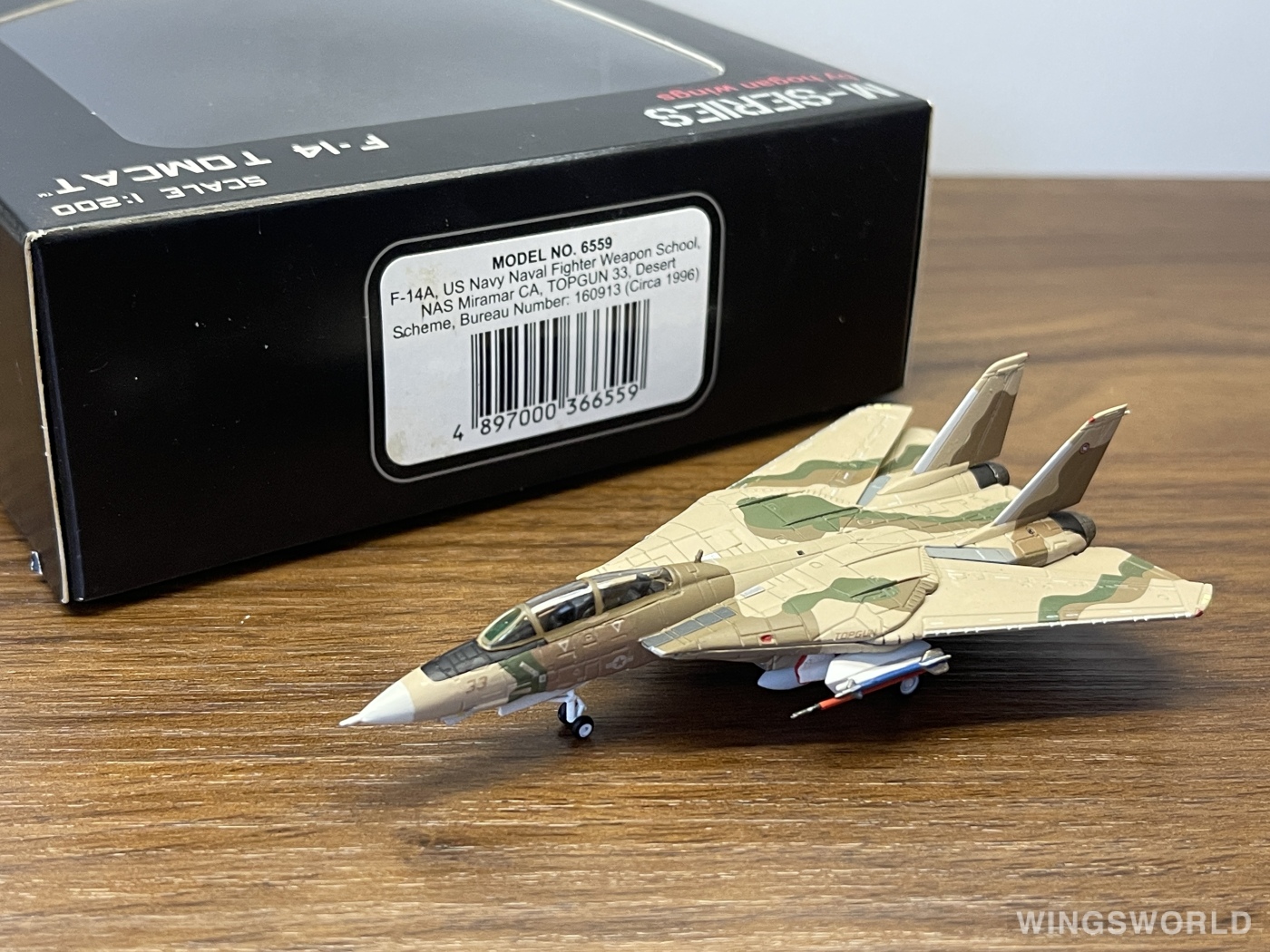 Hogan 1:200 HG6559 U.S. Navy 美国海军 Northrop Grumman F-14 160913