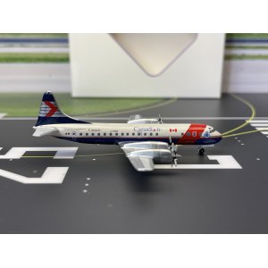 Canadian Airlines 加拿大航空 Lockheed L-188 Electra C-FNAY  AC419936 AeroClassics 1:400