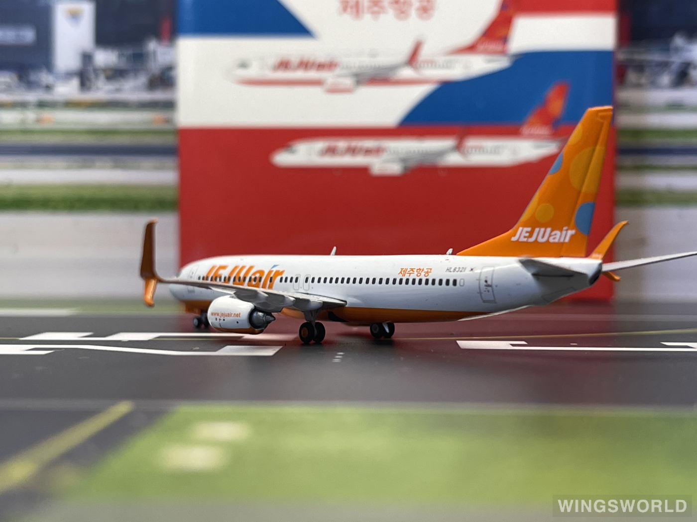 JC Wings 1:400 XX4196 Jeju Air 济州航空 Boeing 737-800 HL8321