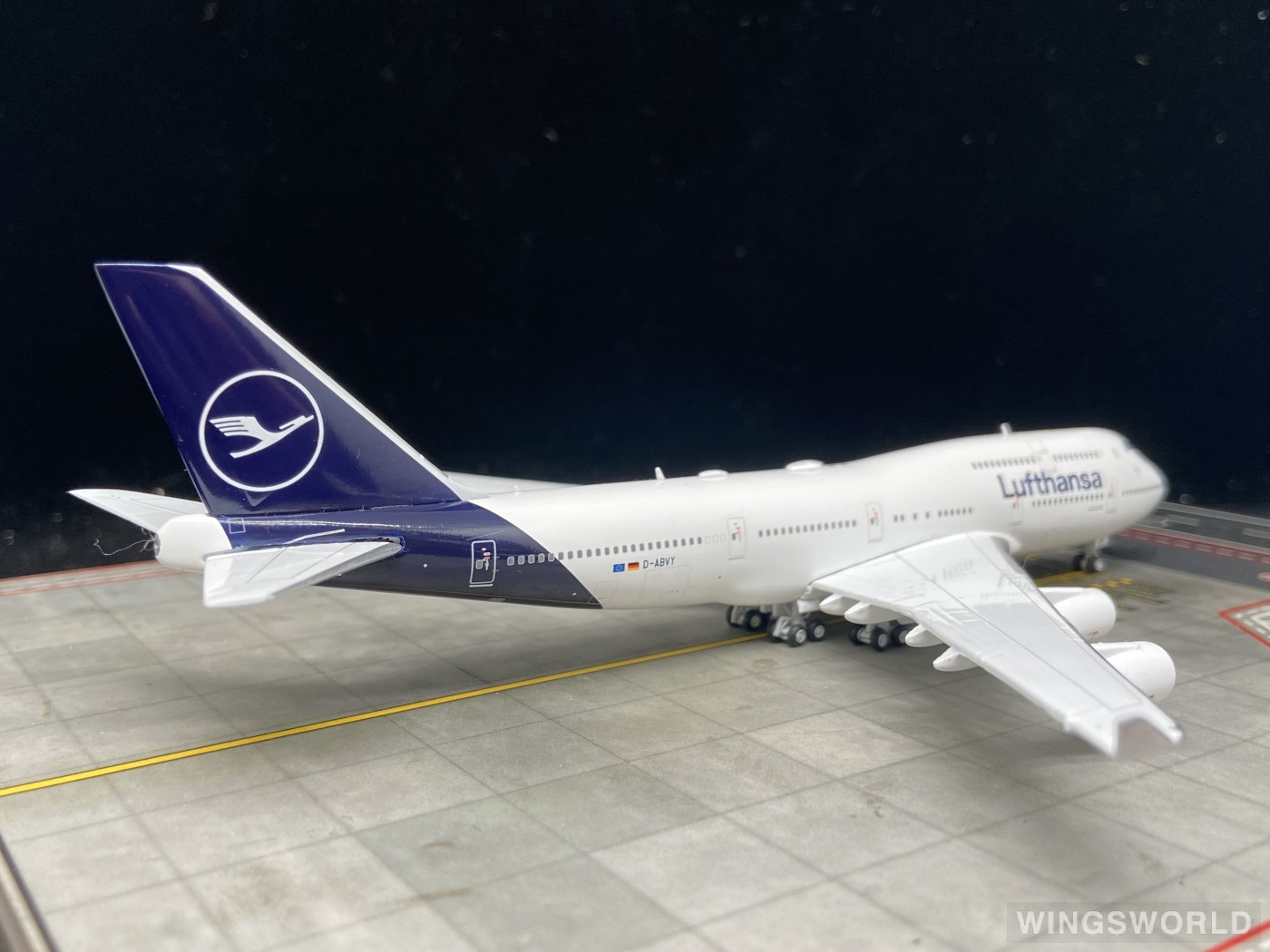 Geminijets 1:400 GJDLH2208 Lufthansa 汉莎航空 Boeing 747-400 D-ABVY