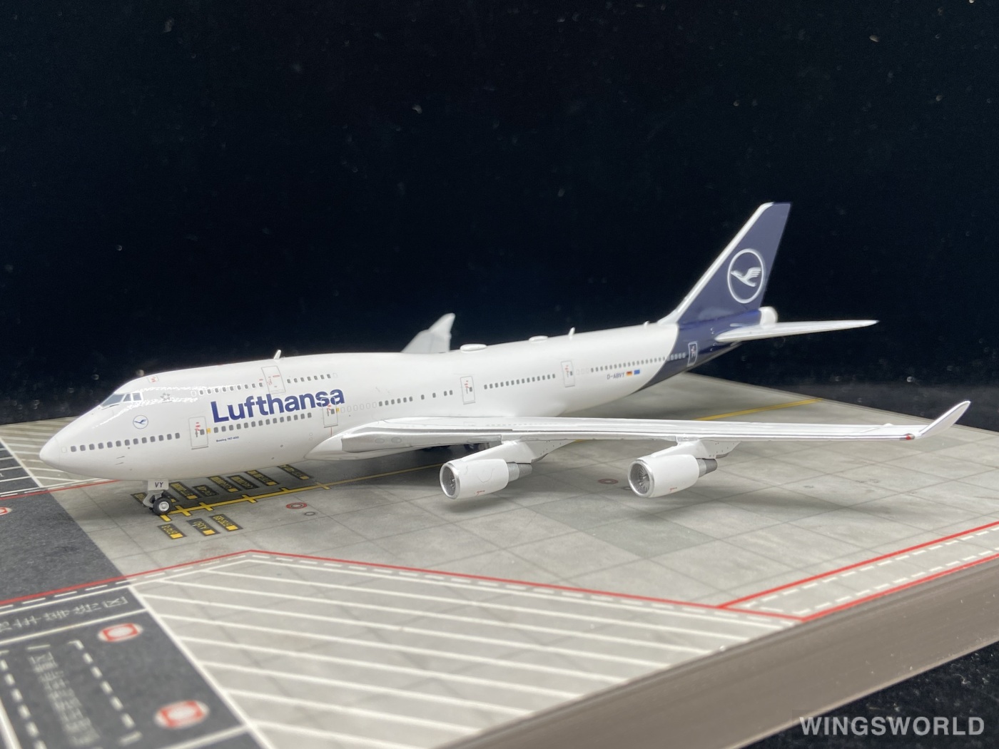 Geminijets 1:400 GJDLH2208 Lufthansa 汉莎航空 Boeing 747-400 D-ABVY