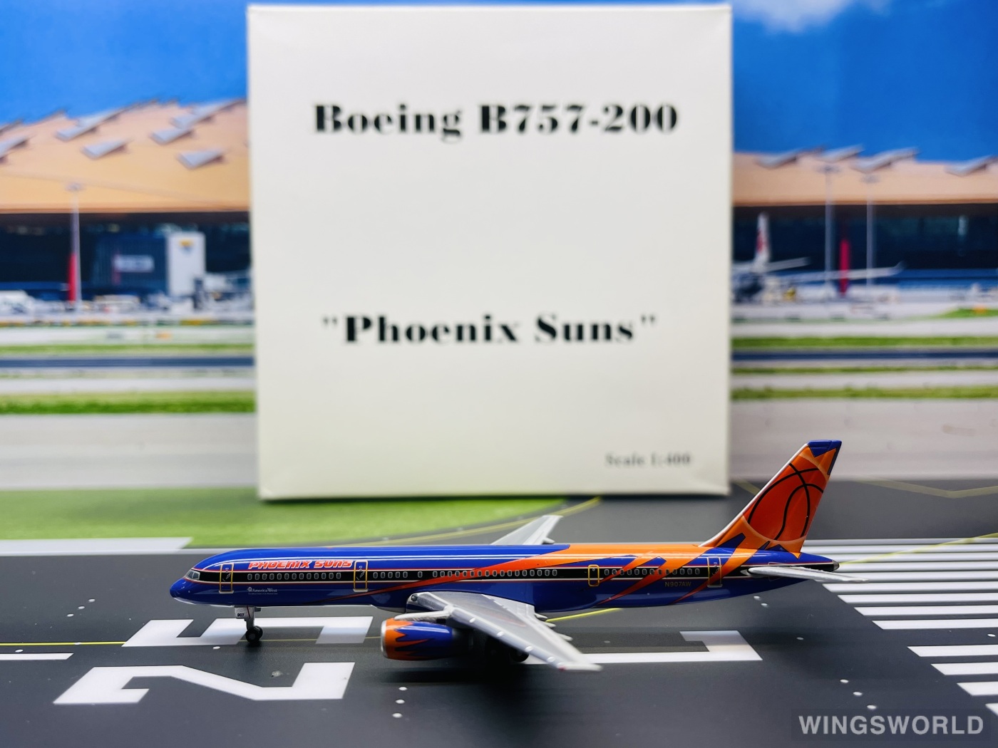 Geminijets 1:400 GJAWE930 America West Airlines 美西航空 Boeing 757-200 N907AW