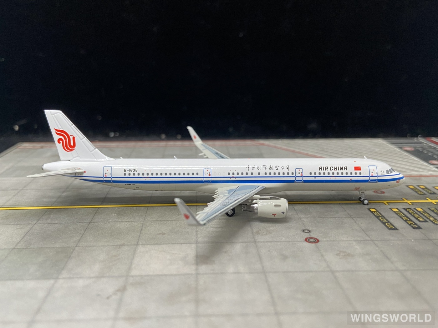 NGmodels 1:400 NG13068 Air China 中国国际航空 Airbus A321 B-1638