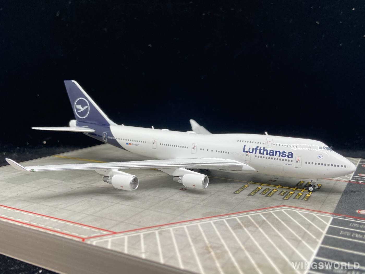 Geminijets 1:400 GJDLH2208 Lufthansa 汉莎航空 Boeing 747-400 D-ABVY