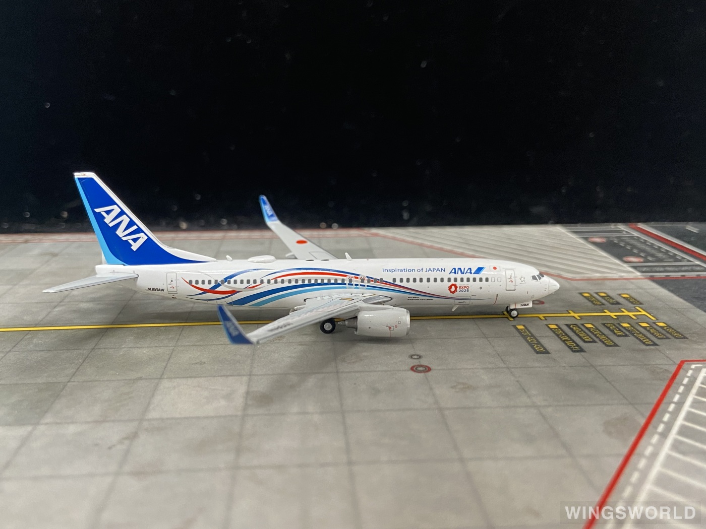JC Wings 1:400 SA4084 ANA 全日空 Boeing 737-800 JA58AN