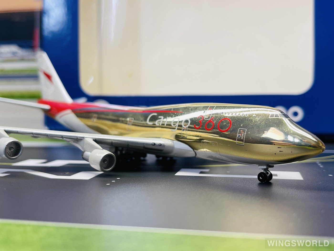 Jet-X 1:400 JX477-G Cargo 360 Boeing 747-200 N301JD