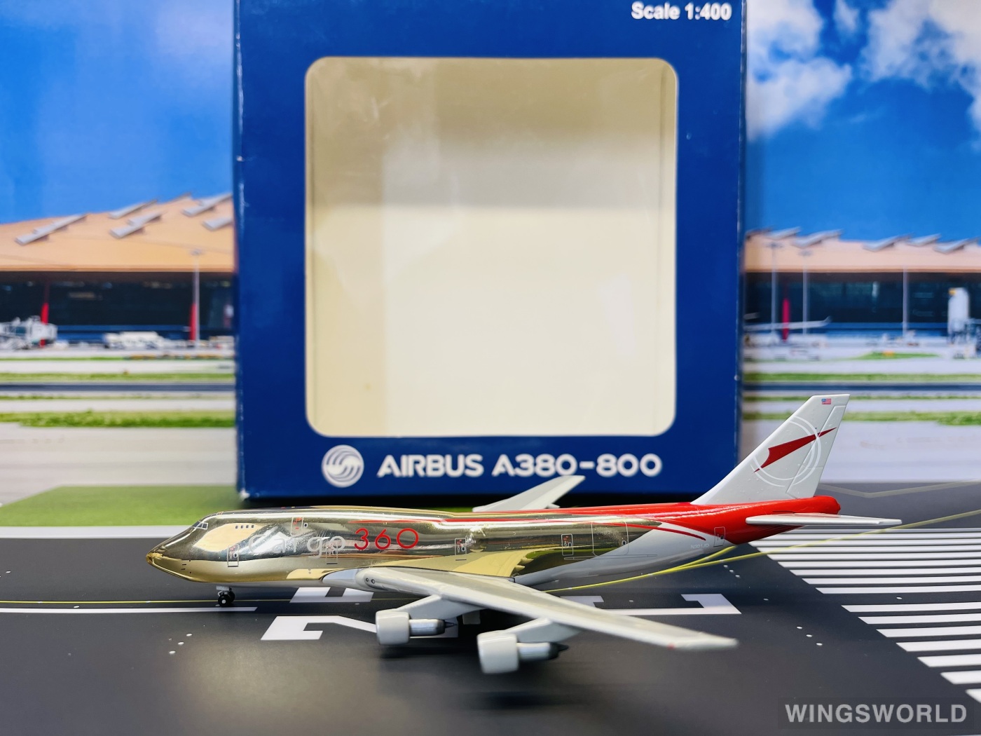 Jet-X 1:400 JX477-G Cargo 360 Boeing 747-200 N301JD