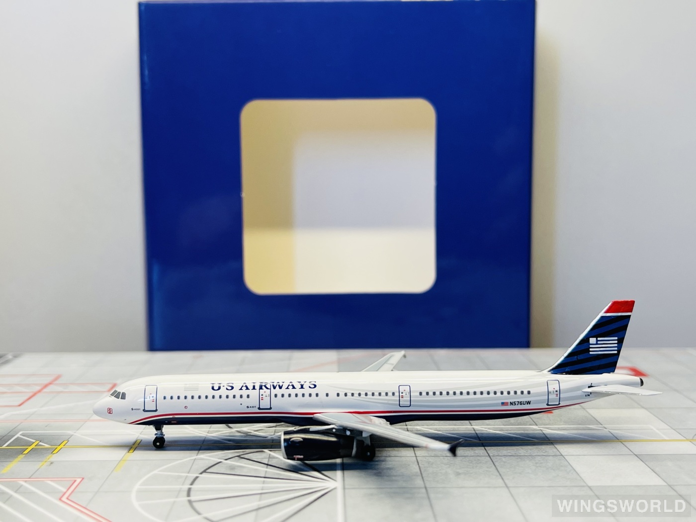 AeroClassics 1:400 BBX41615 US Airways 全美航空 Airbus A321 N576UW