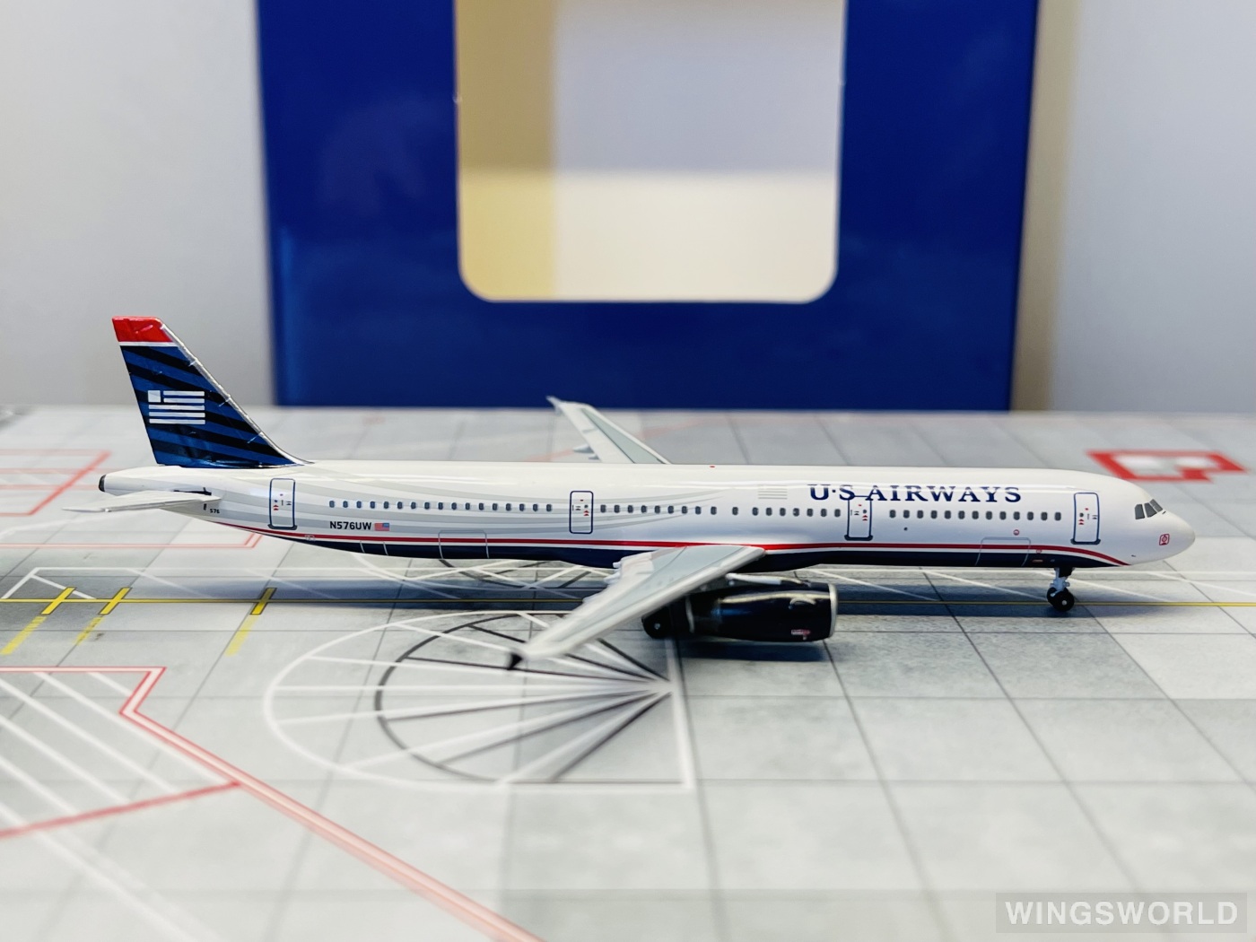 AeroClassics 1:400 BBX41615 US Airways 全美航空 Airbus A321 N576UW