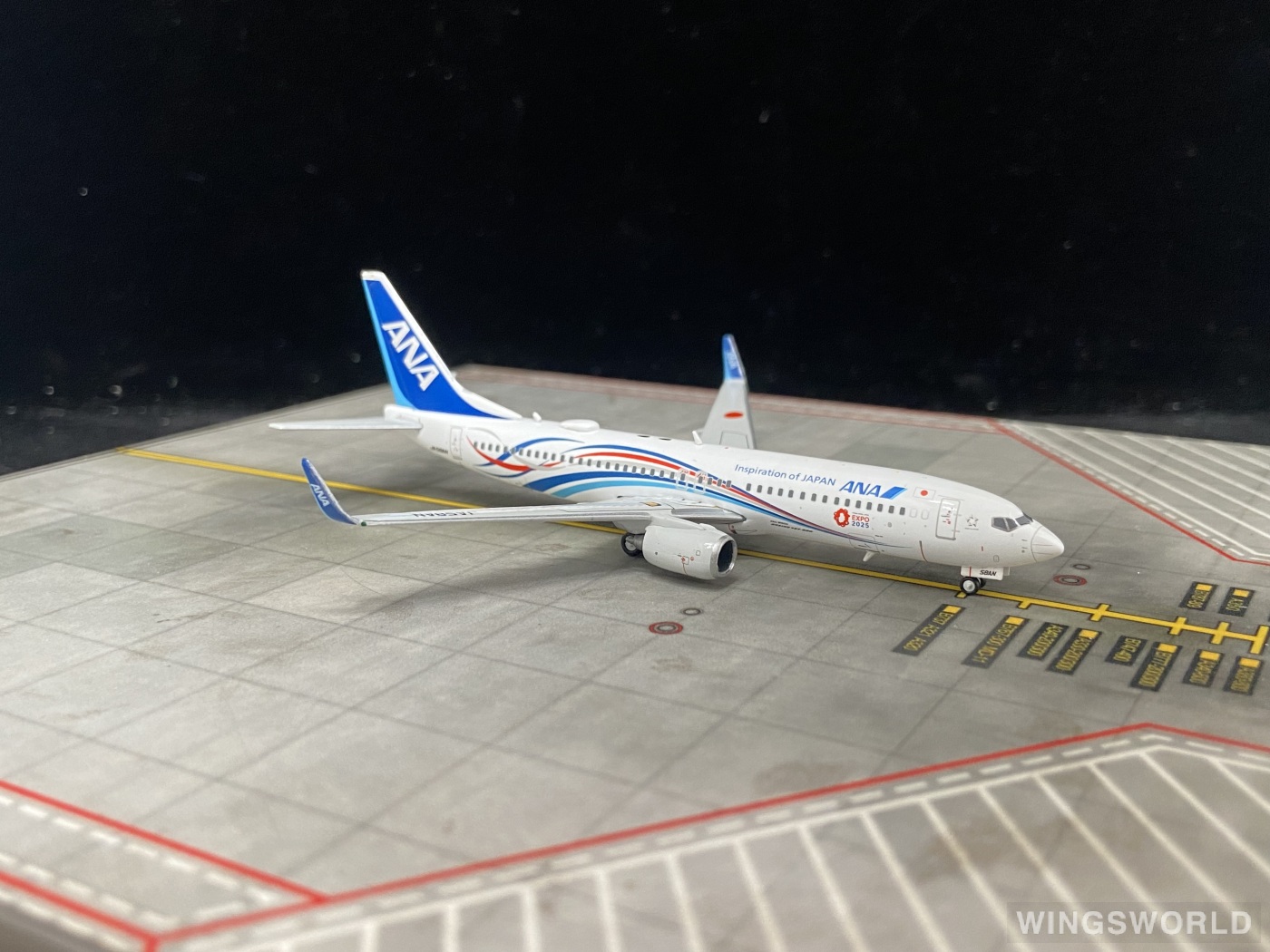 JC Wings 1:400 SA4084 ANA 全日空 Boeing 737-800 JA58AN