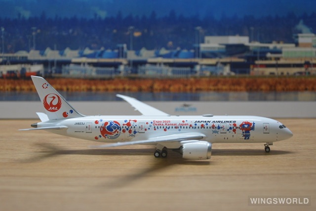 NGmodels 1:400 NG59030 Japan Airlines 日本航空 Boeing 787-8 JA823J