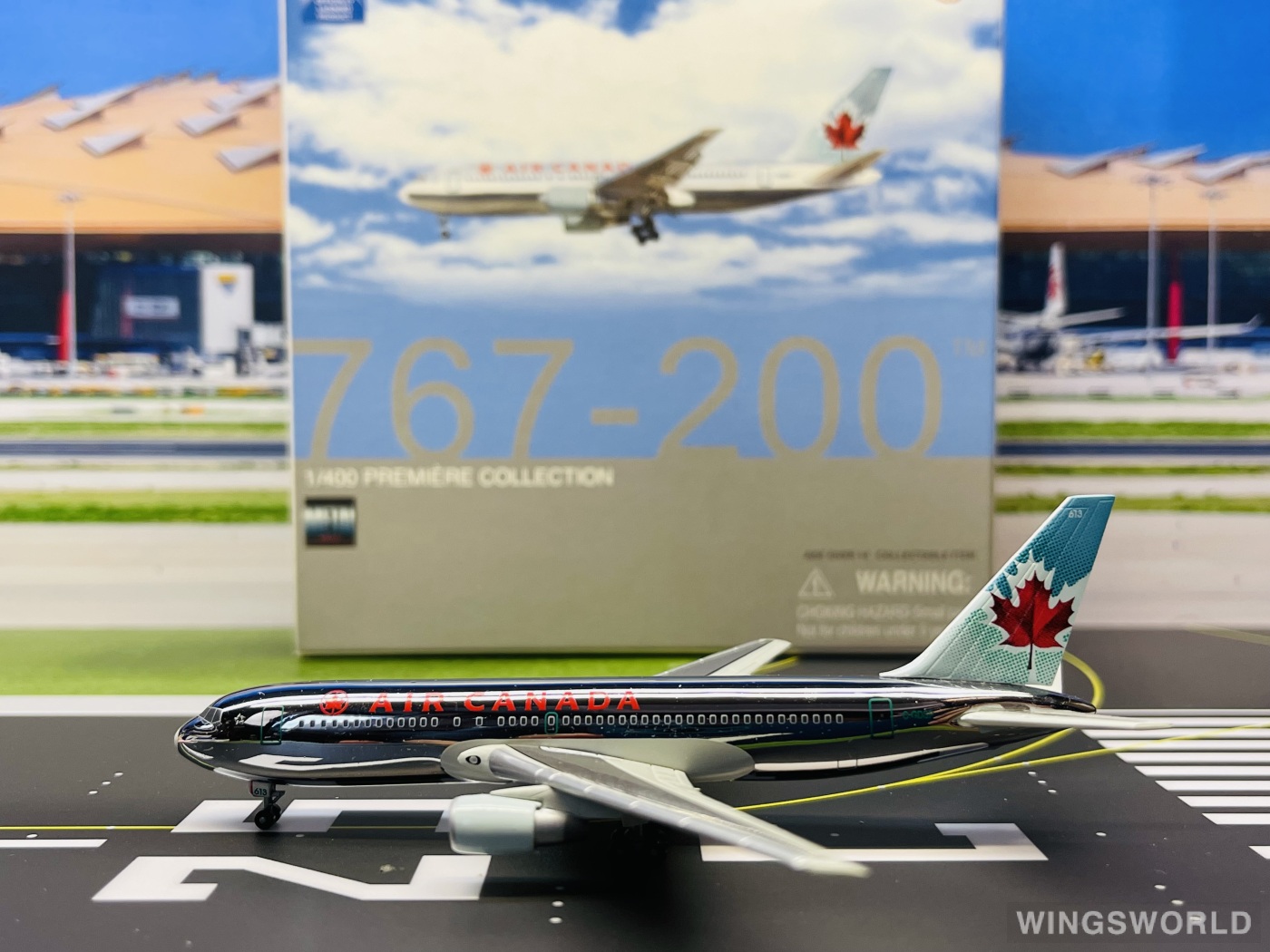 Dragon Models 1:400 55883 Air Canada 加拿大航空 Boeing 767-200 C-GDSP