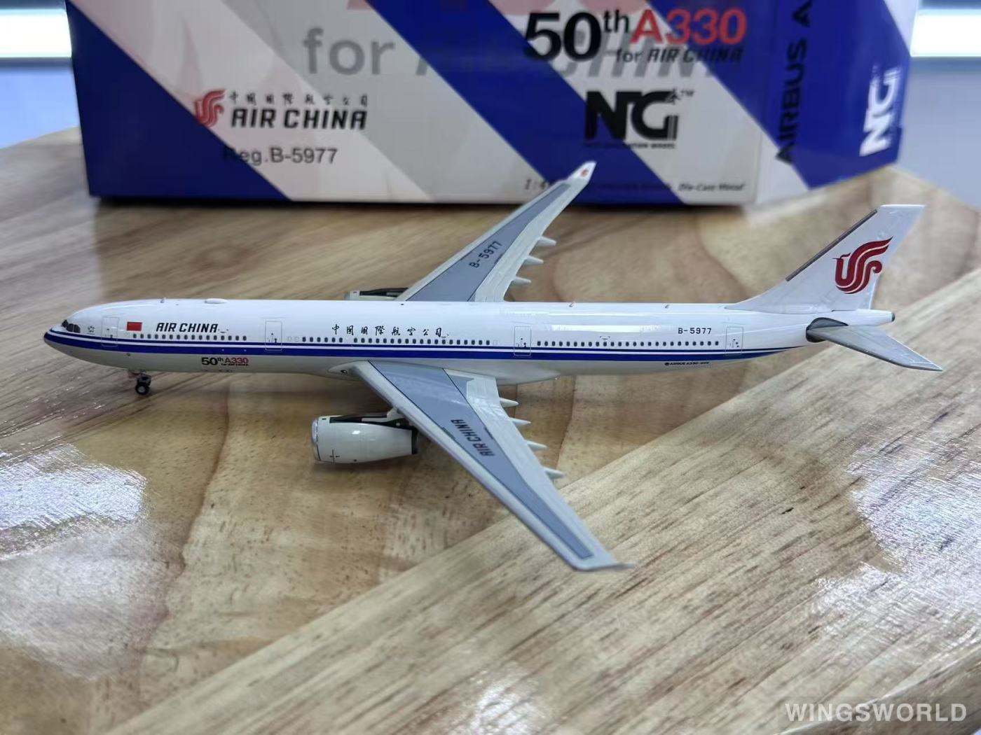 NGmodels 1:400 NG62047 Air China 中国国际航空 Airbus A330-300 B-5977