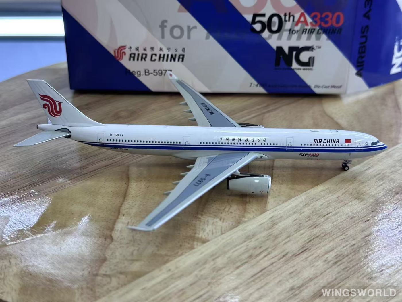 NGmodels 1:400 NG62047 Air China 中国国际航空 Airbus A330-300 B-5977