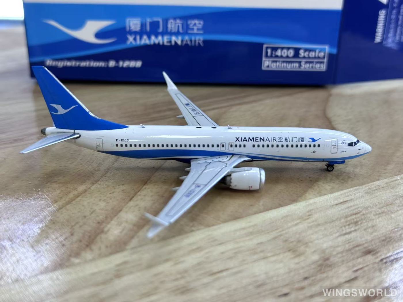 Phoenix 1:400 PH11468 XiamenAir 厦门航空 Boeing 737 MAX 8 B-1288