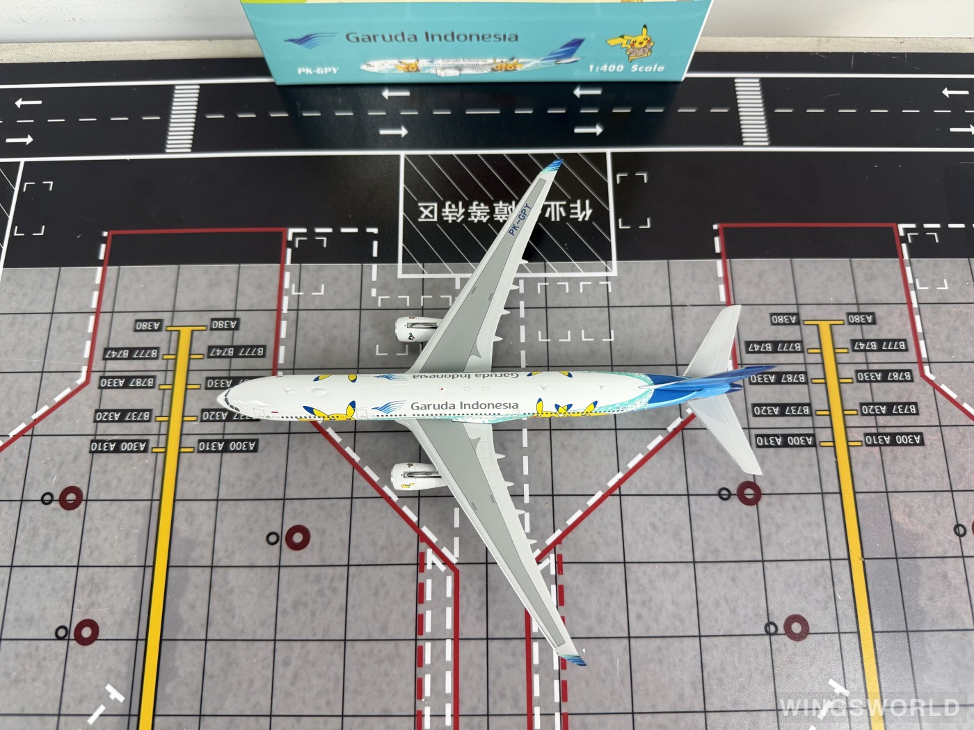 Phoenix 1:400 PH11634 Garuda Indonesia 印度尼西亚鹰航 Airbus A330-300 PK-GPY